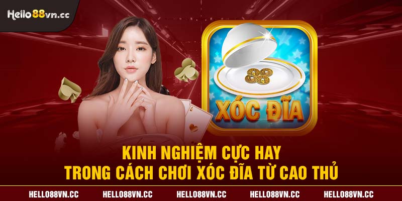 Kinh nghiệm cực hay trong cách chơi Xóc đĩa từ cao thủ