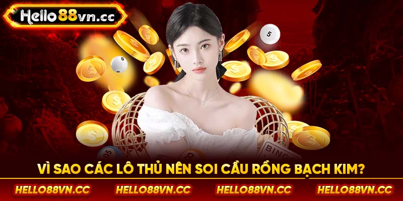 Vì sao các lô thủ nên soi cầu rồng bạch kim?